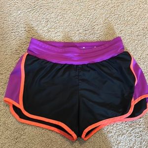XS Running Shorts with Neon Accents